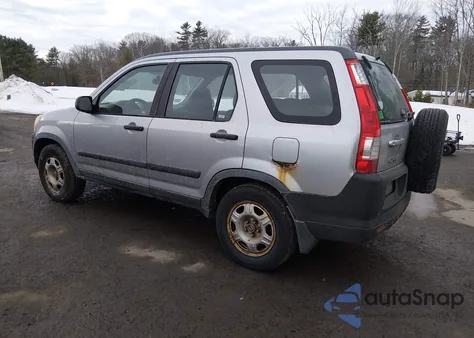 2005 Honda Cr-V Lx z USA, uszkodzony, nr VIN JHLRD78515C040472